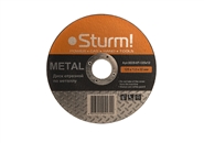 Диск отрезной по металлу, АРМИРОВАННЫЙ,размер 125x1.0x22.22 Sturm! Sturm 9020-07-125x10